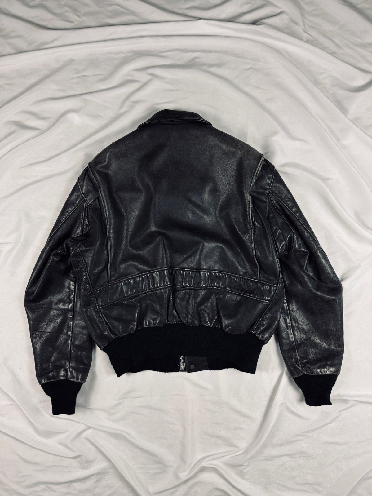 90s USA Schott aviator bomber leather jacket