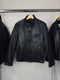 Schott NYC Heavy black café racer jacket