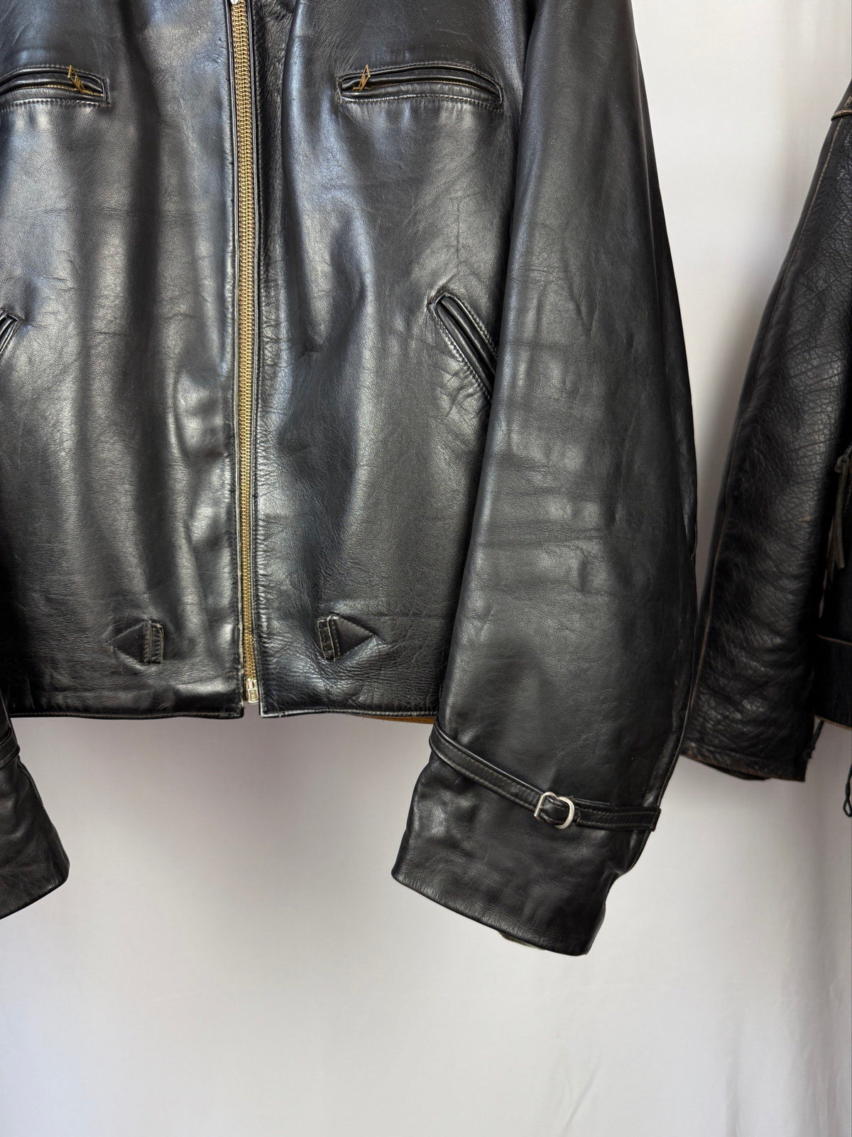 1960' Horsehide Café Racer Jacket