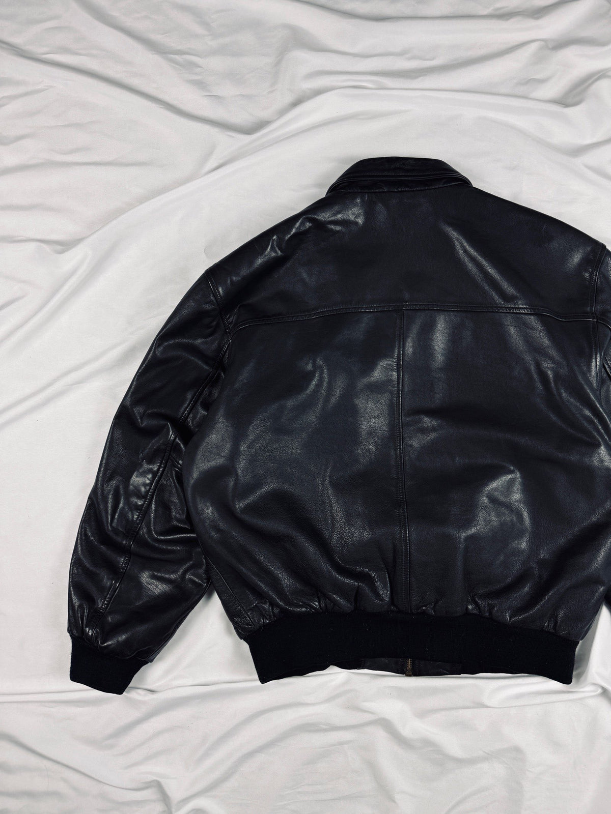 Bomber heavy 90s Mauritius black aviator