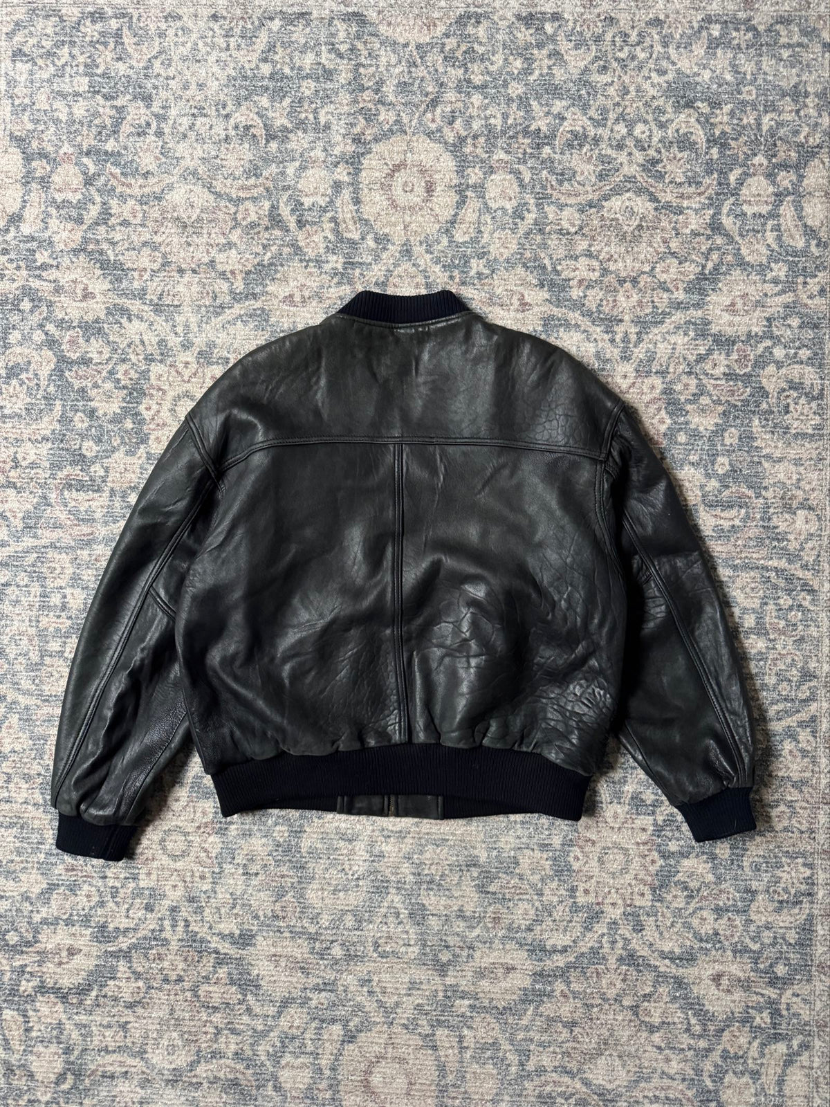 Vintage heavy bomber flyers leather jacket