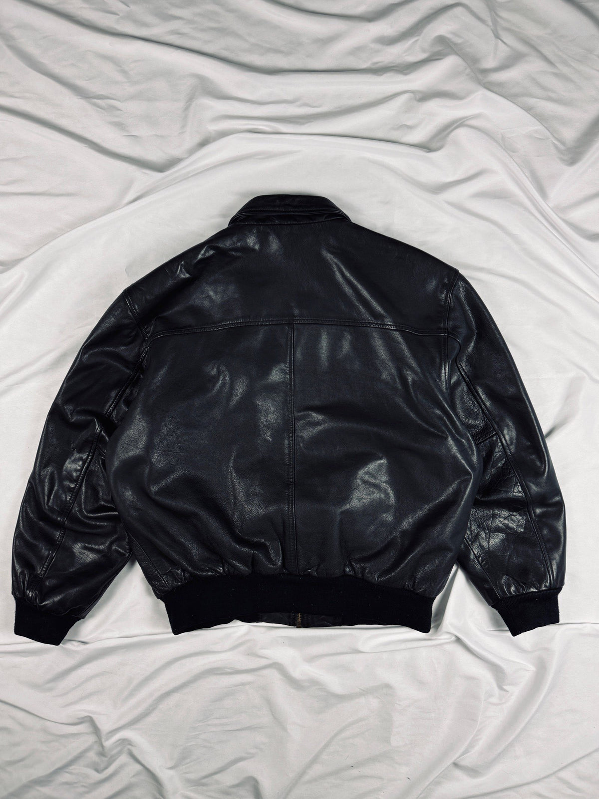 Bomber heavy 90s Mauritius black aviator