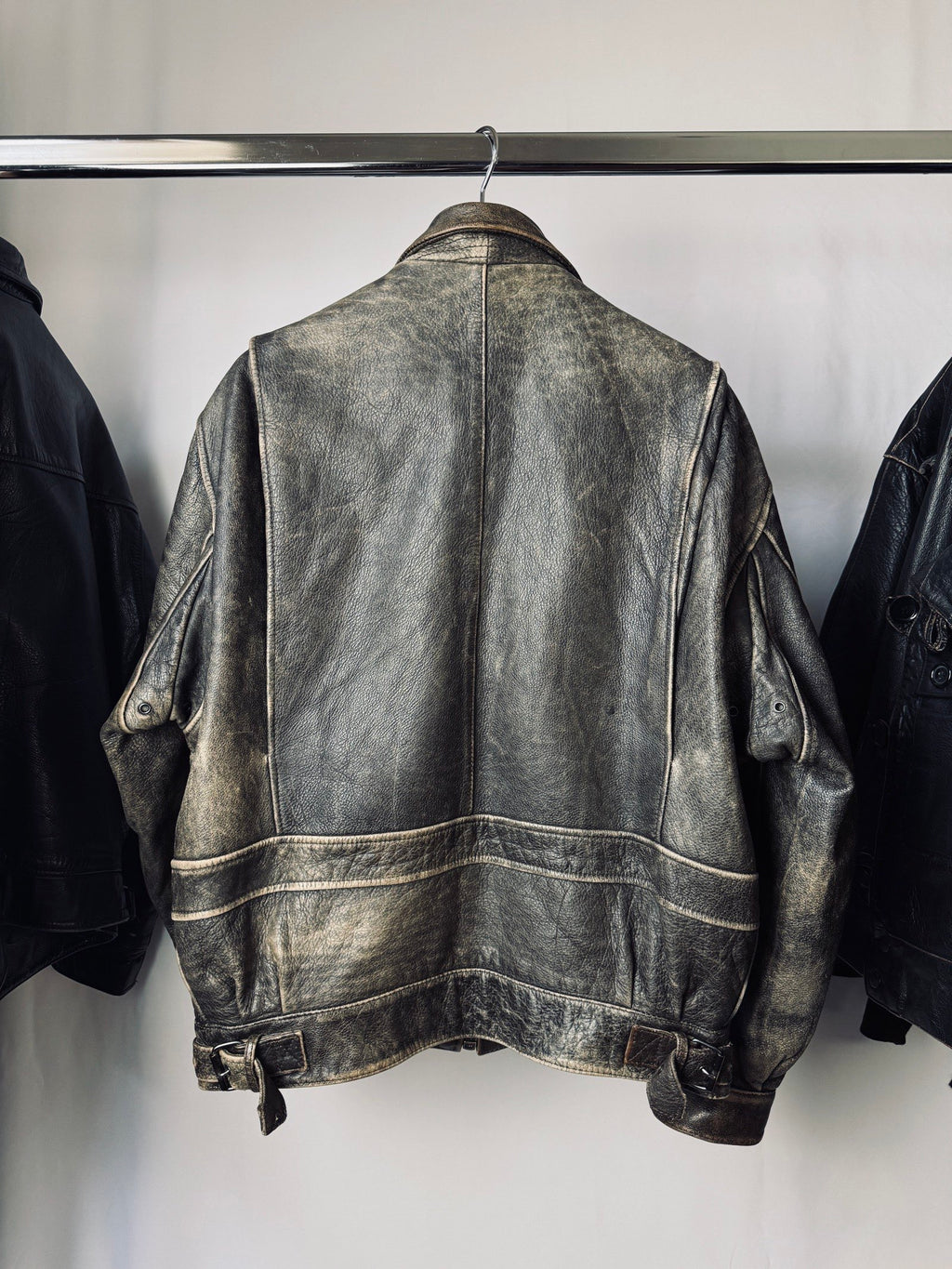 US Navy Spec F4 Heavy Leather Flight Jacket