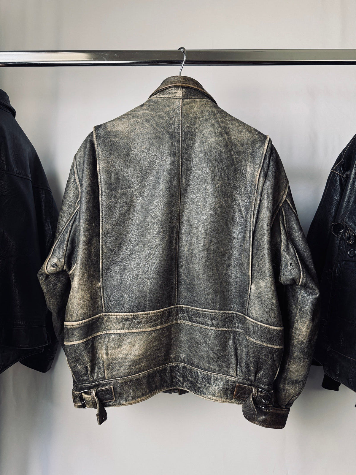 US Navy Spec F4 Heavy Leather Flight Jacket