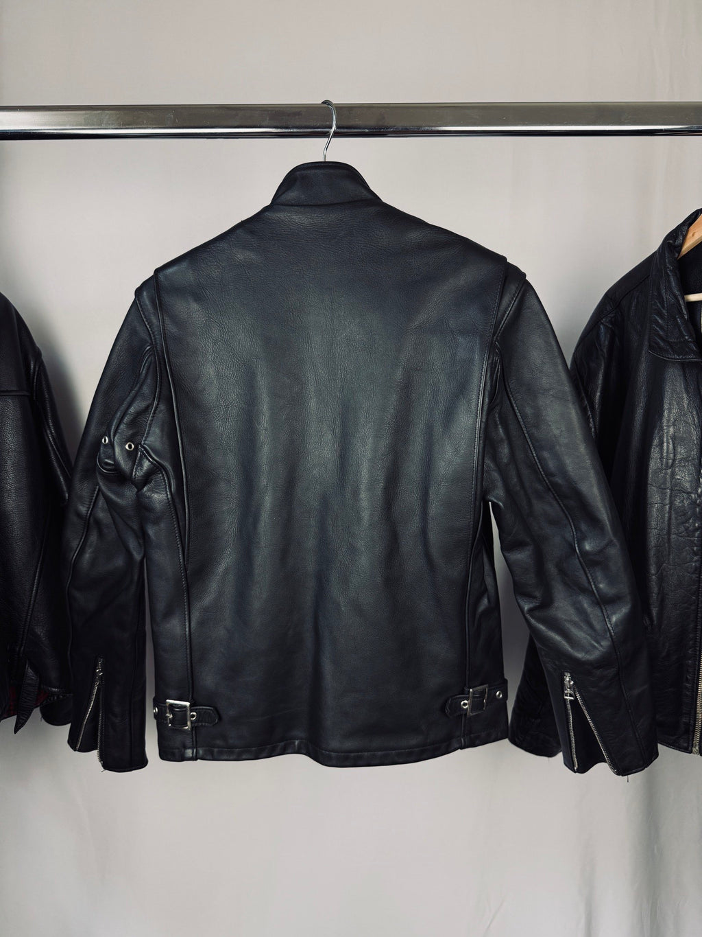 Schott NYC Heavy black café racer jacket