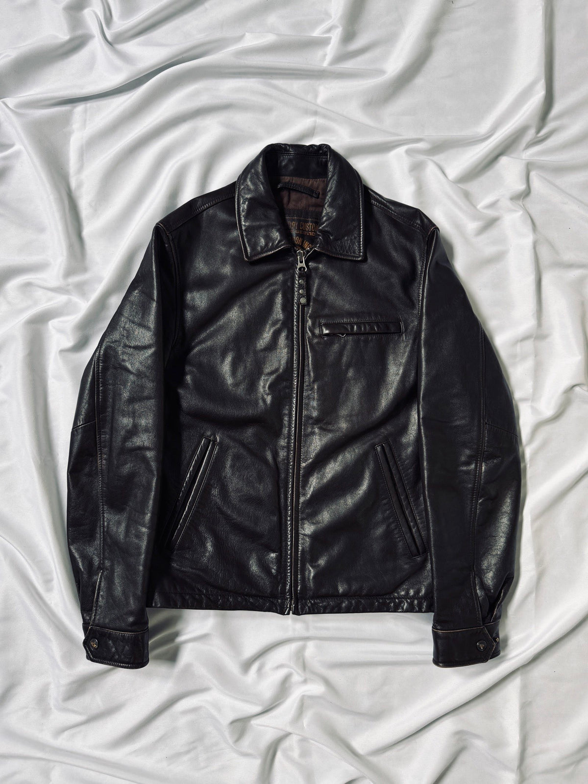 Vintage Chevignon Brown Leather Jacket