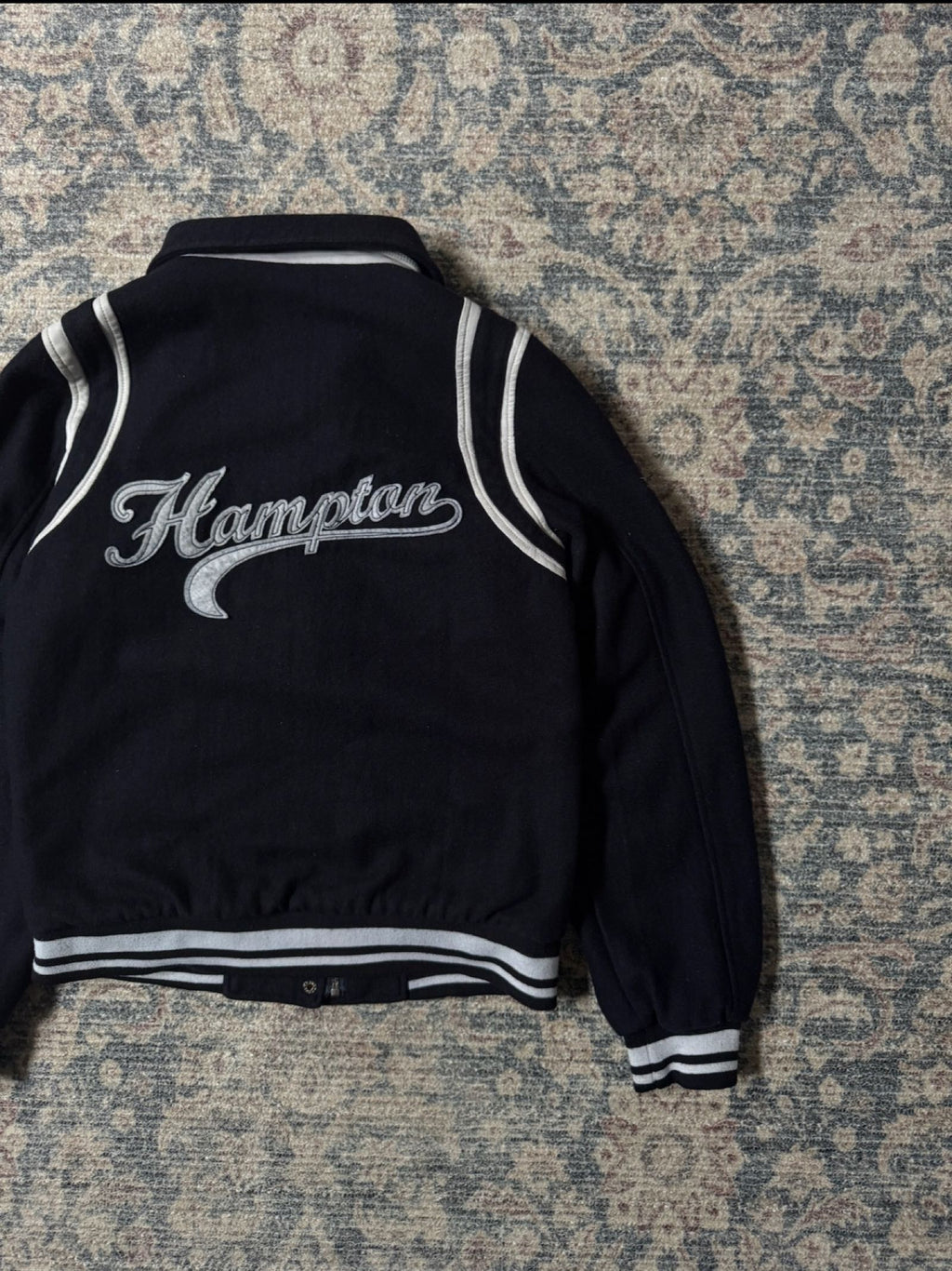 Hampton wool & leather varsity school jacket