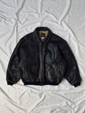 1970' Avirex A-2 Type Bomber Heavy Flight Jacket USA