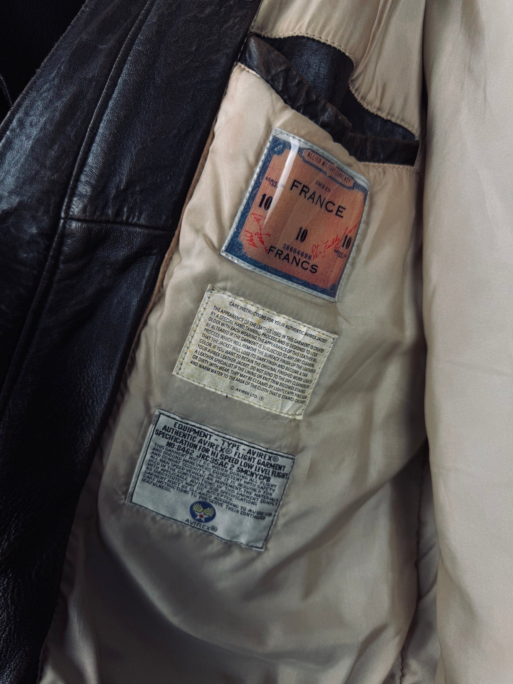 1990' Avirex Type G-1 U.S. Navy flight jacket