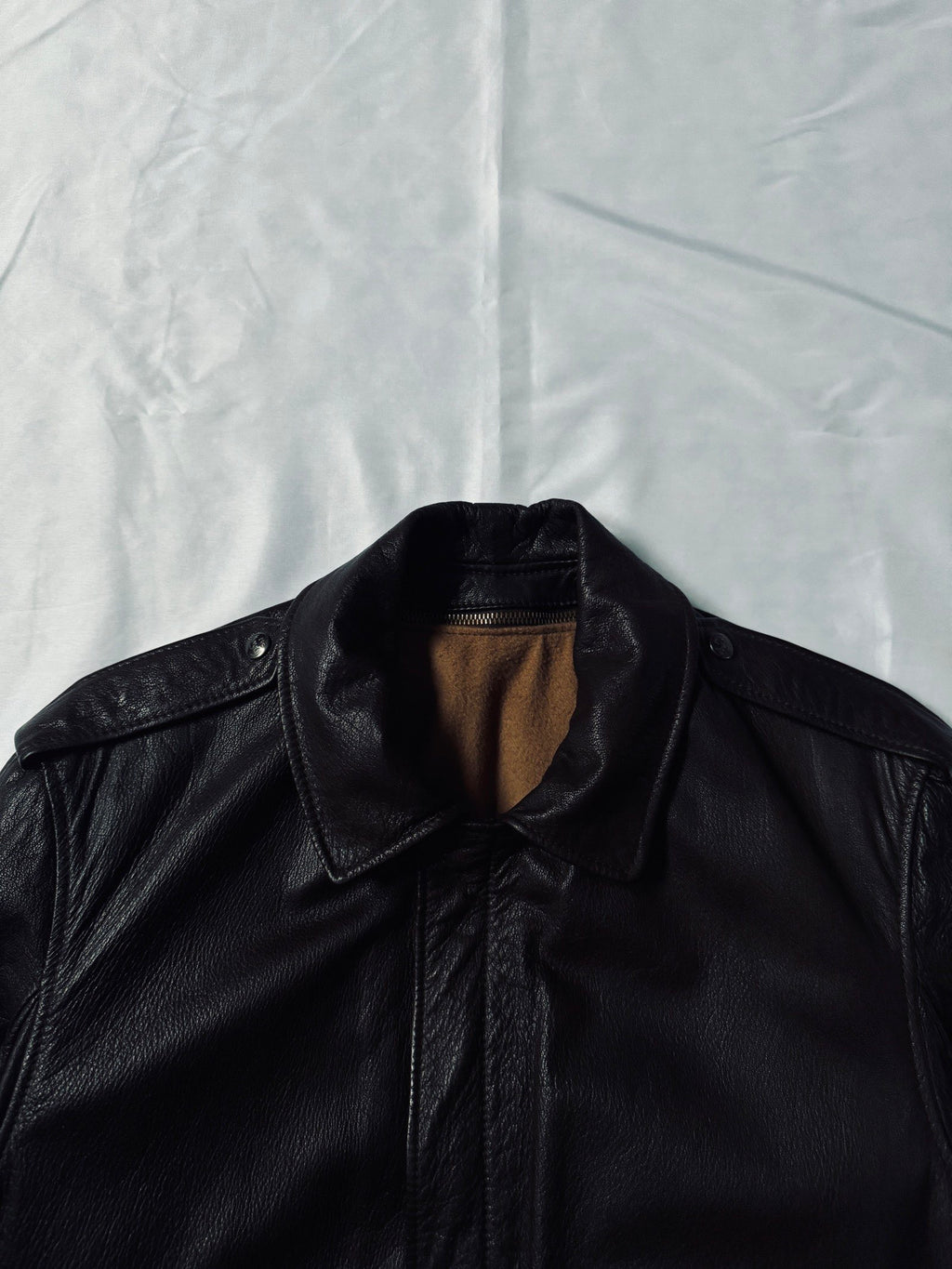 Vintage 1970 Mac Douglas Aviator Leather Jacket