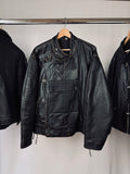 Swedish Army Dispatch Heavy Motorcycle Leather Jacket