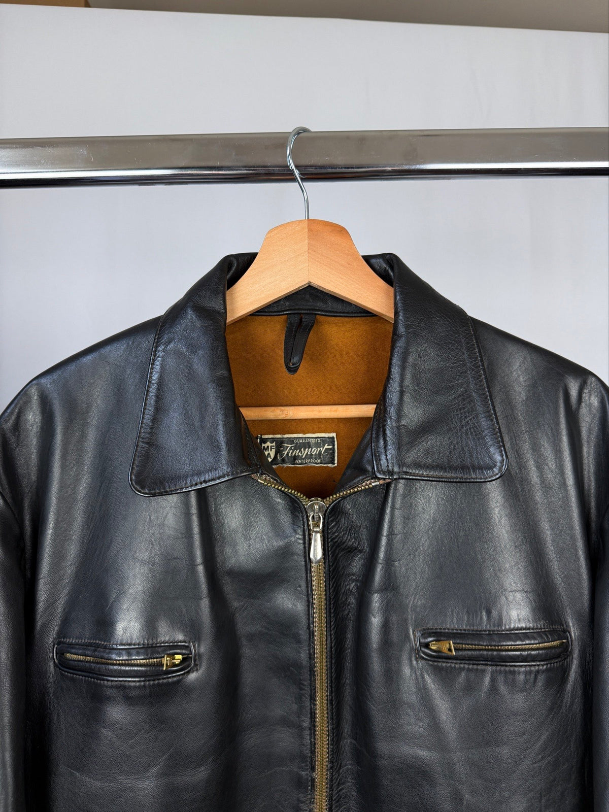 1960' Horsehide Café Racer Jacket