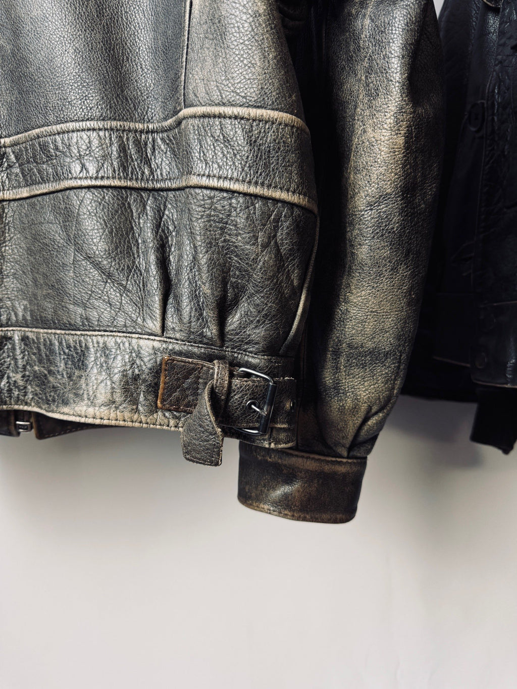 US Navy Spec F4 Heavy Leather Flight Jacket
