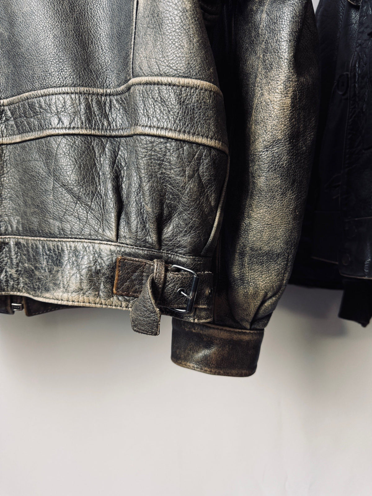 US Navy Spec F4 Heavy Leather Flight Jacket