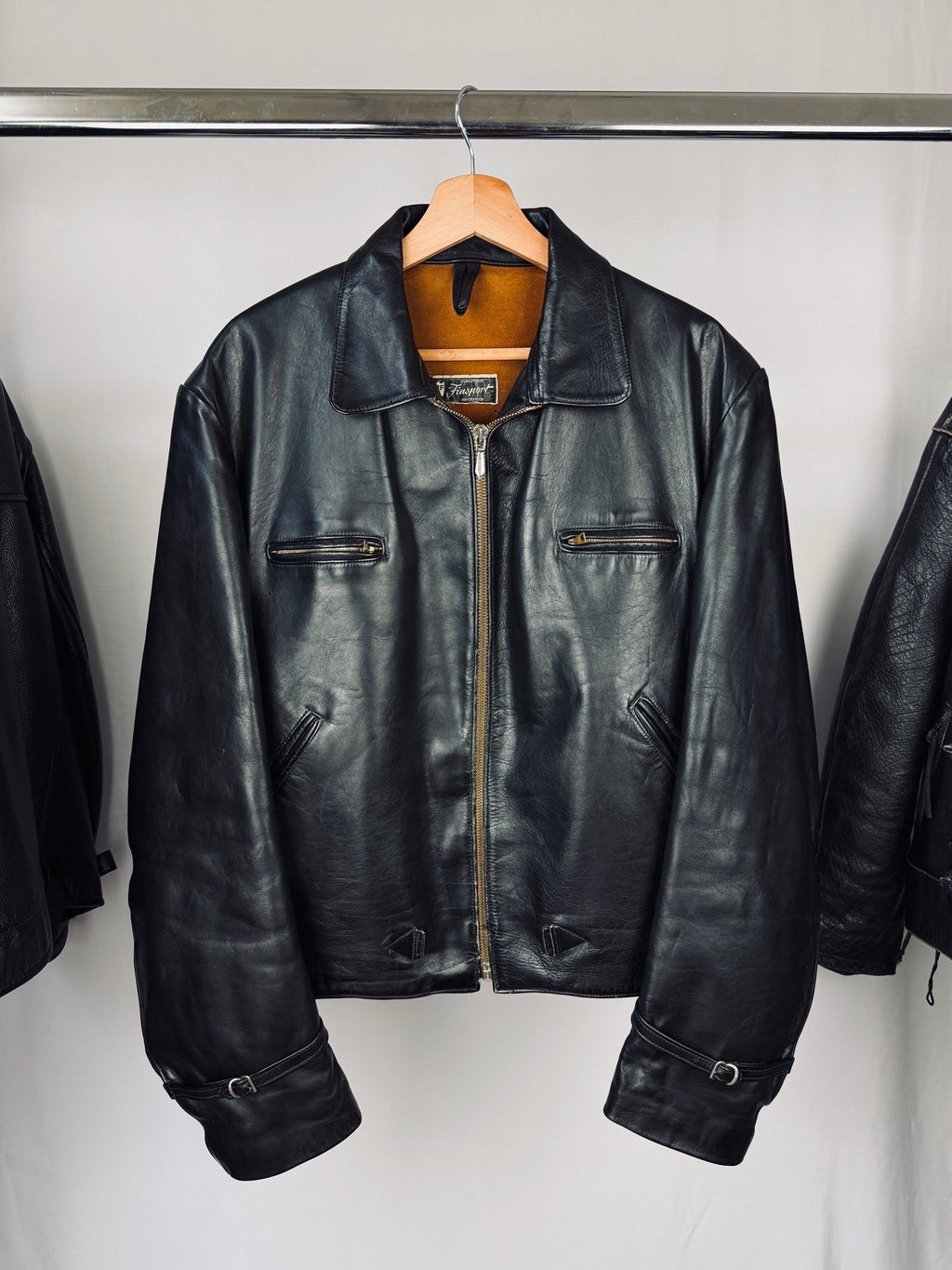 1960' Horsehide Café Racer Jacket