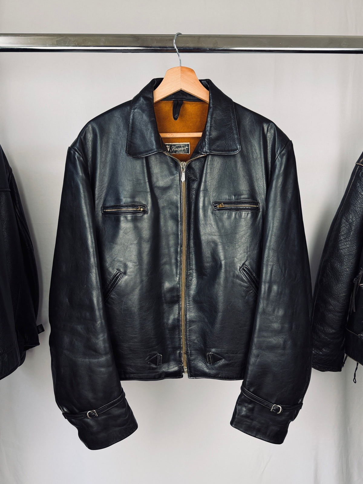1960' Horsehide Café Racer Jacket