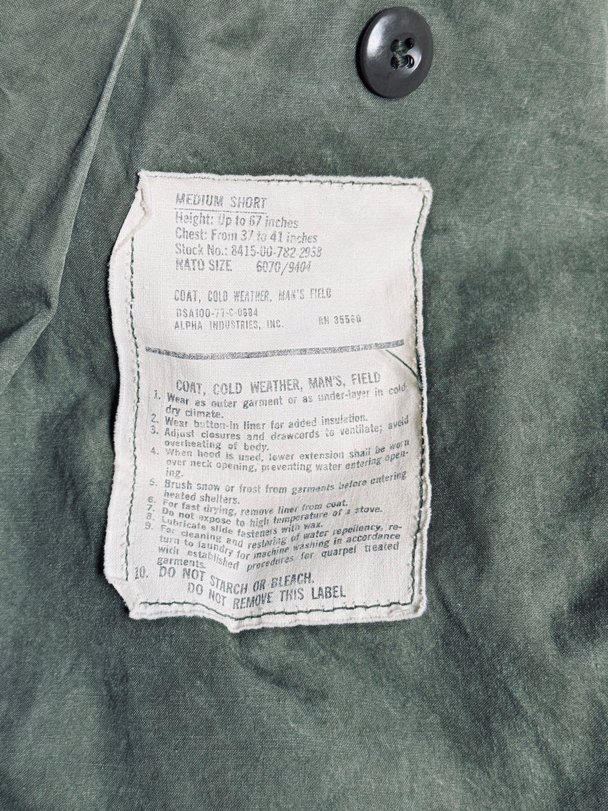 1970s M-65 Alpha inudstries field jacket