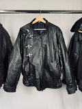 80s B-7 Type Aviator Bomber Leather Jacket